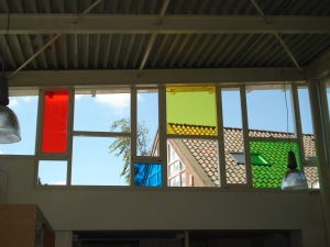 Juliana van Stolbergschool, kleurenmozaiek